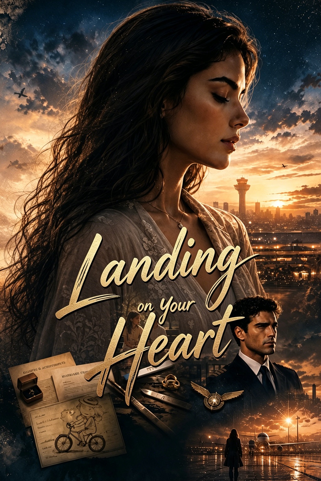 Poster Landing on Your Heart