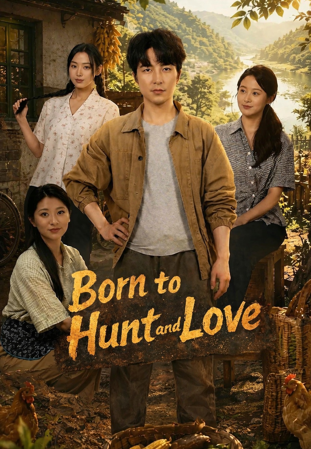 Poster Born to Hunt and Love