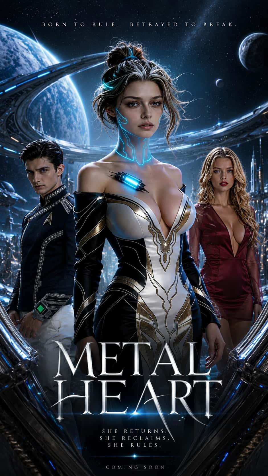 Poster Metal heart