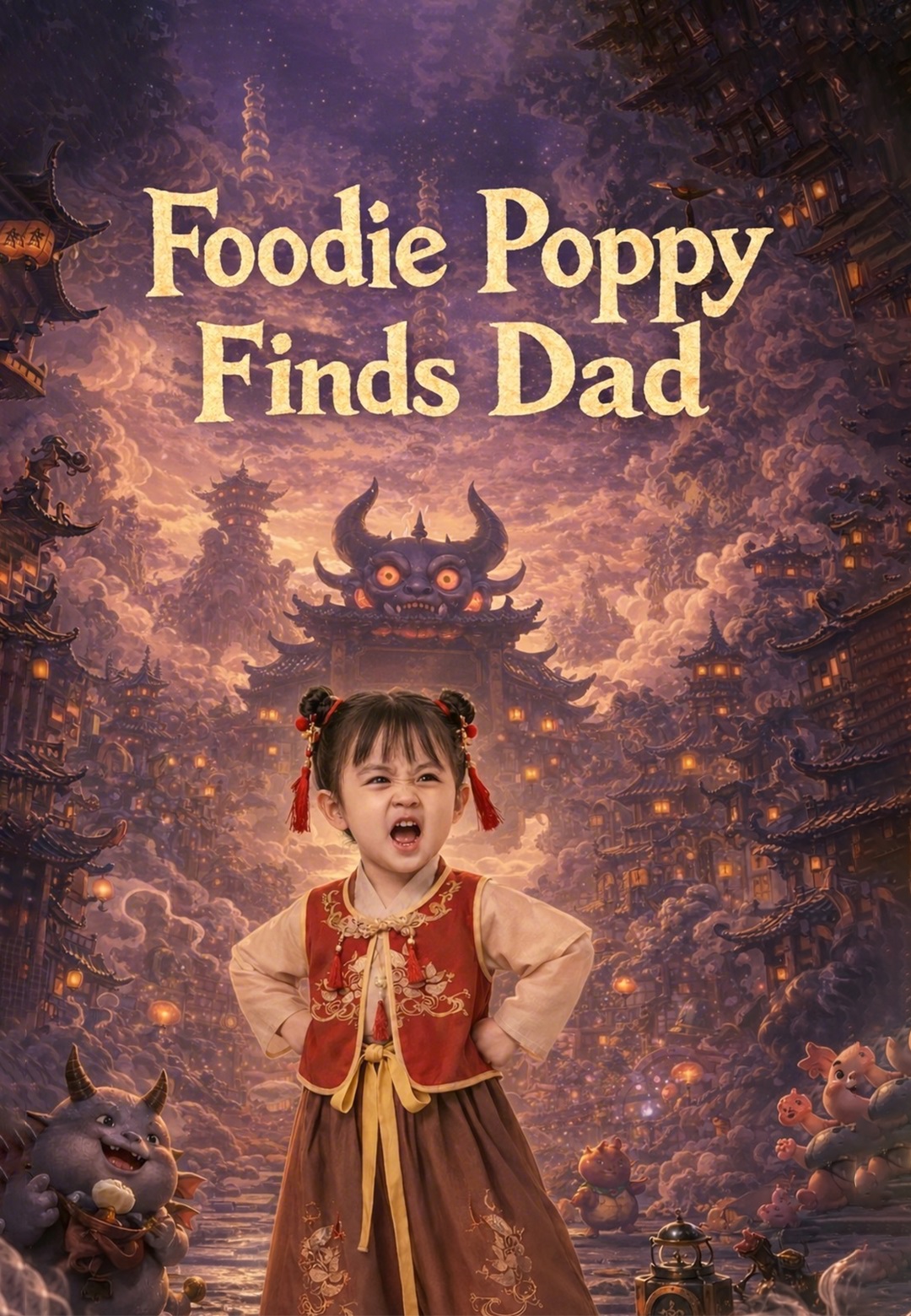 Poster Foodie Poppy Finds Dad