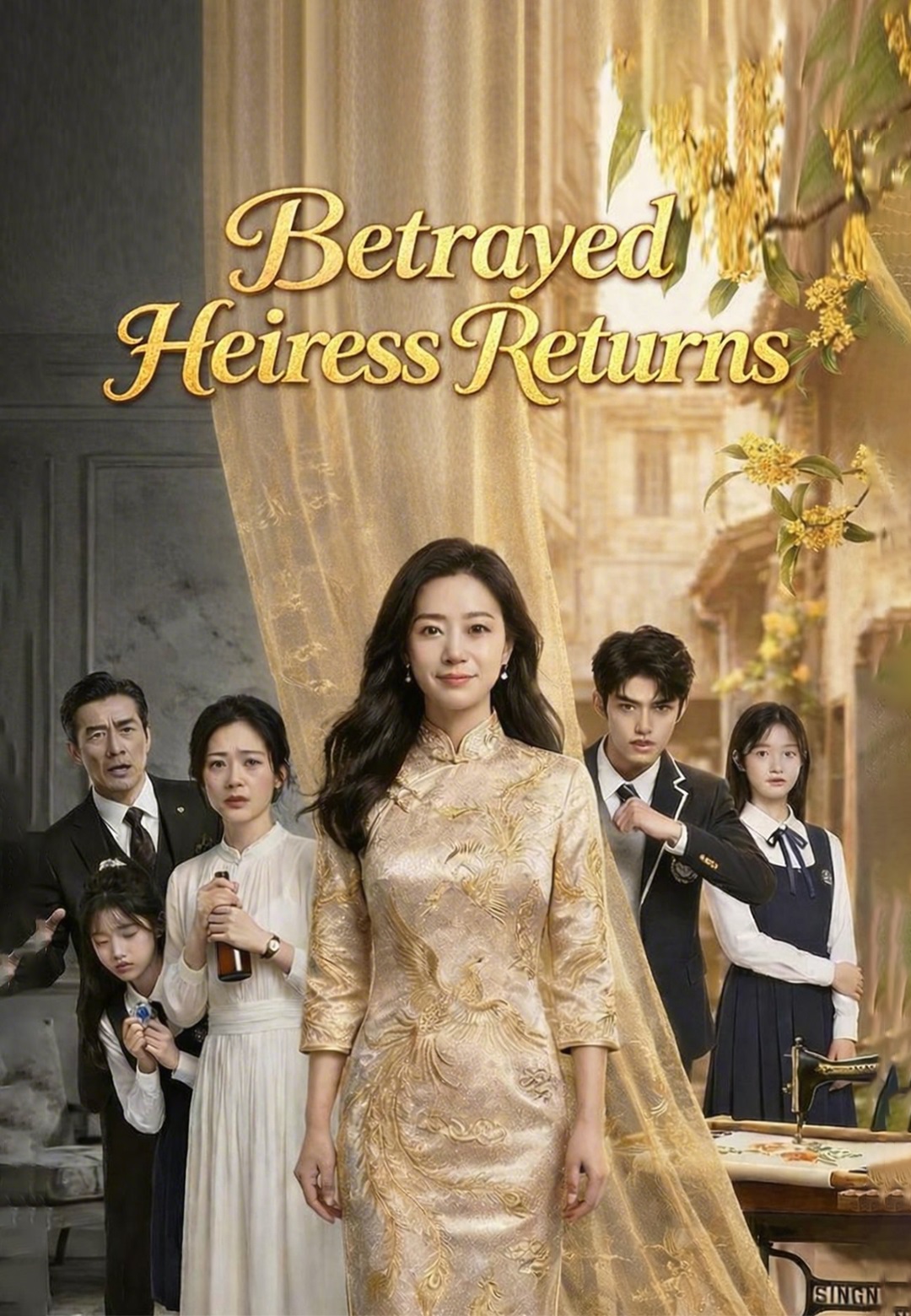 Poster Betrayed Heiress Returns