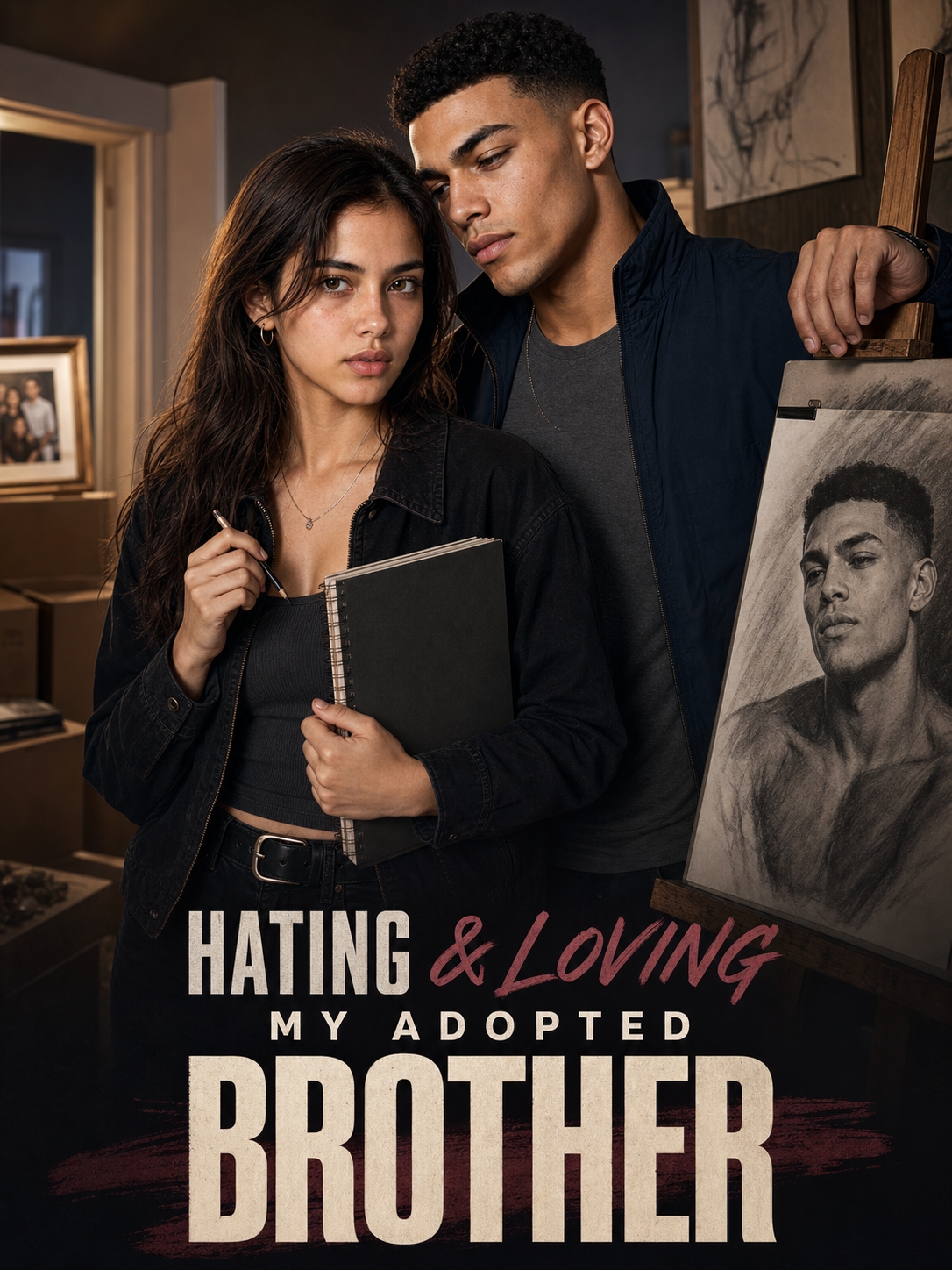 Poster Hating & Loving My Adopted Brother