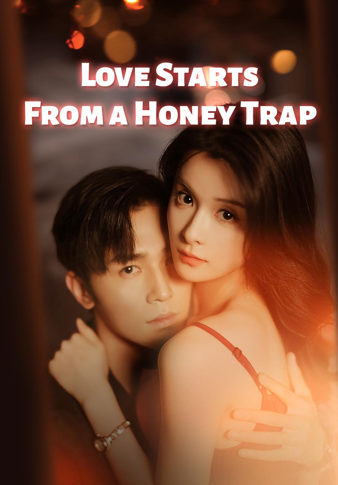 Poster Love Starts From a Honey Trap
