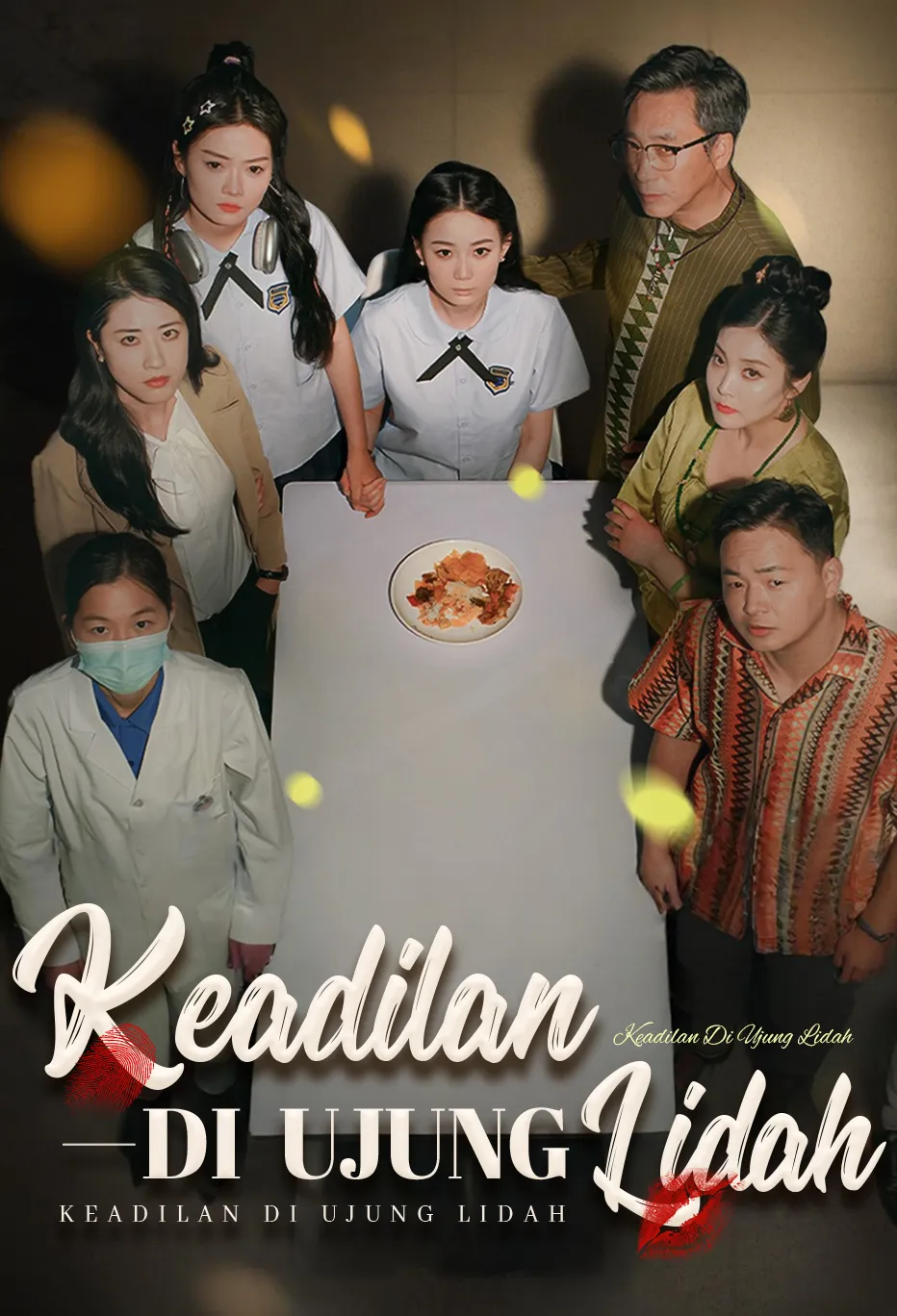 Poster Keadilan di Ujung Lidah