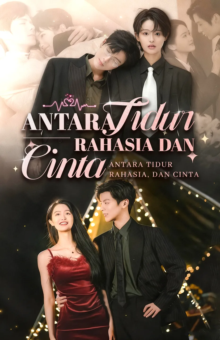 Poster Antara Tidur, Rahasia, dan Cinta