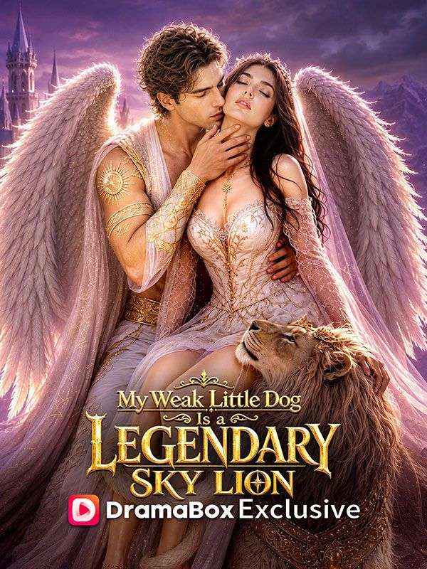 Poster My Weak Little Dog Is a Legendary Sky Lion