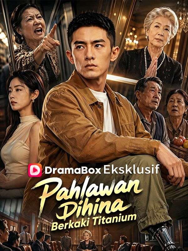 Poster Pahlawan Dihina Berkaki Titanium